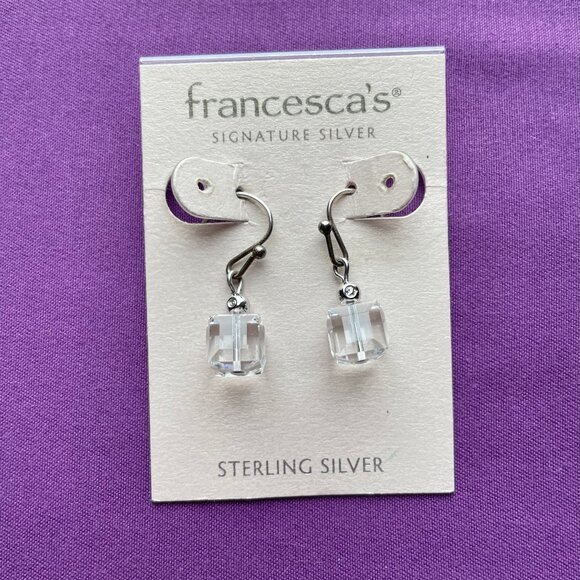 Francesca's Jewelry - 3/$12 Earrings. Francesca's sterling silver drop earrings
